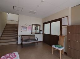 エントランスの落ち着いた空間