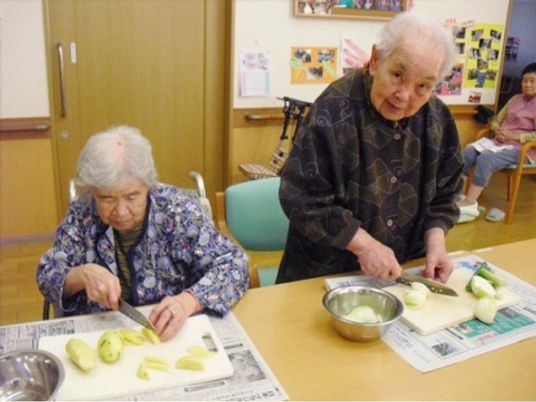 利用者がお料理活動