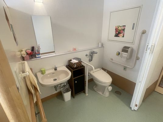 清潔で明るいトイレ