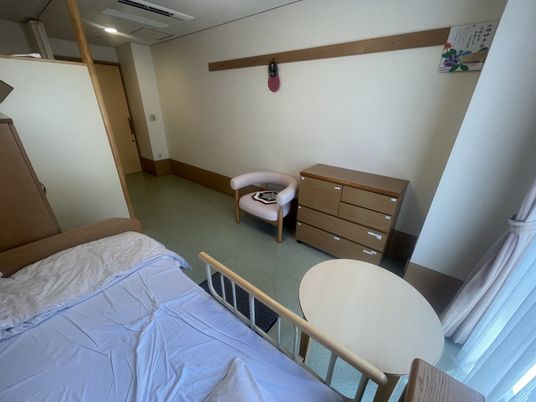 自然光が入る部屋