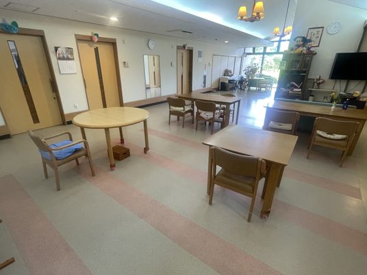 広々とした共有スペース