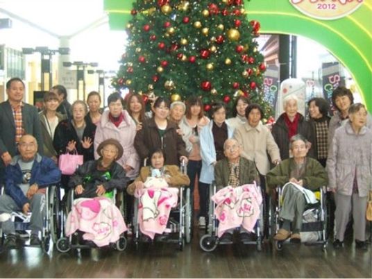 クリスマスイベントの集合