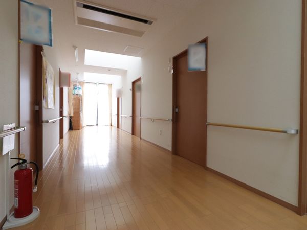 清潔な廊下の様子