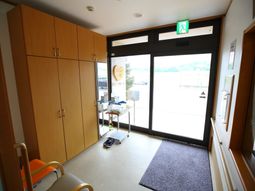 出入口とクローゼットの空間