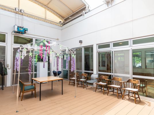 居心地の良い中庭