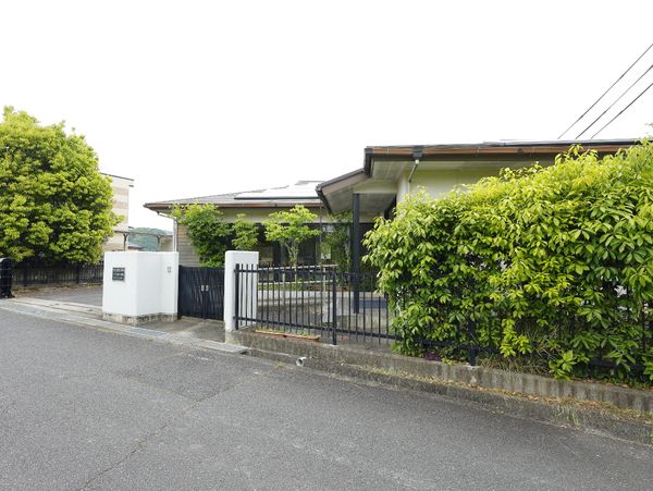緑豊かな外観