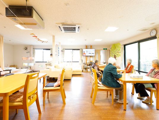共有エリアの日常風景