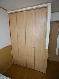 木製クローゼットの居室