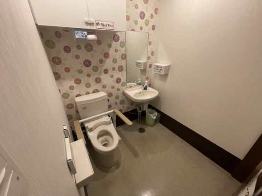 清潔なトイレスペース