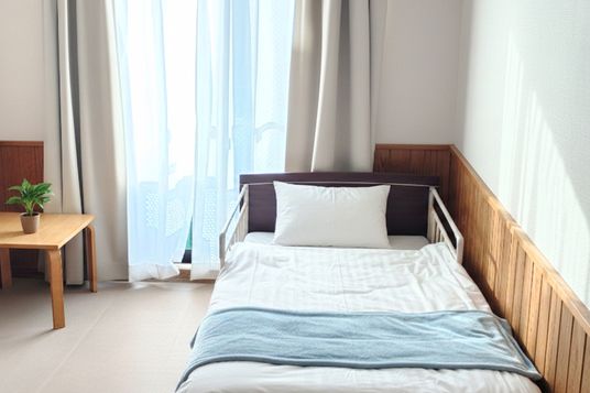 自然光が入る居室