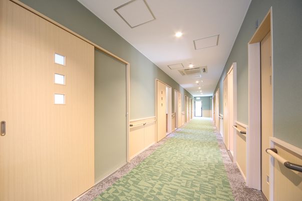 安らぎのある廊下