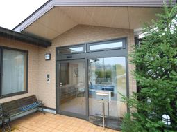 明るいエントランス