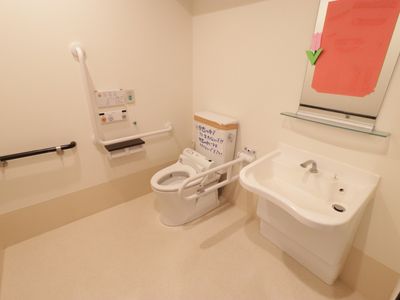 バリアフリー化されたトイレ