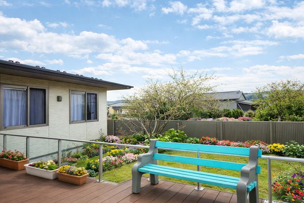 快適な屋外テラス