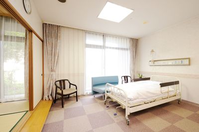 ベッドがある居室