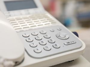 コード付き電話機  