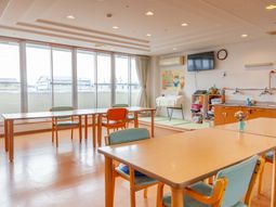 明るい共有スペース