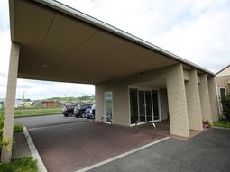 エントランス付近の建物