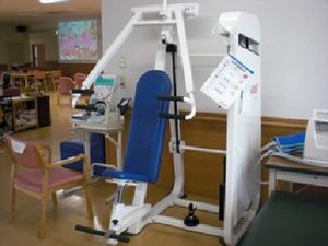 機能訓練室の器具  