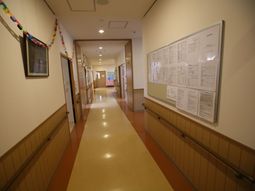 清潔感のある廊下