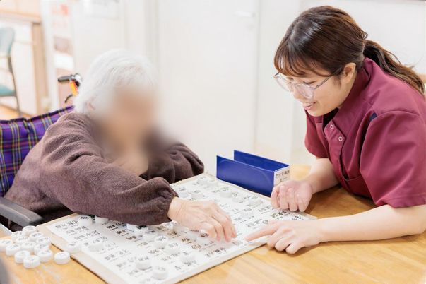 介護ケアの様子