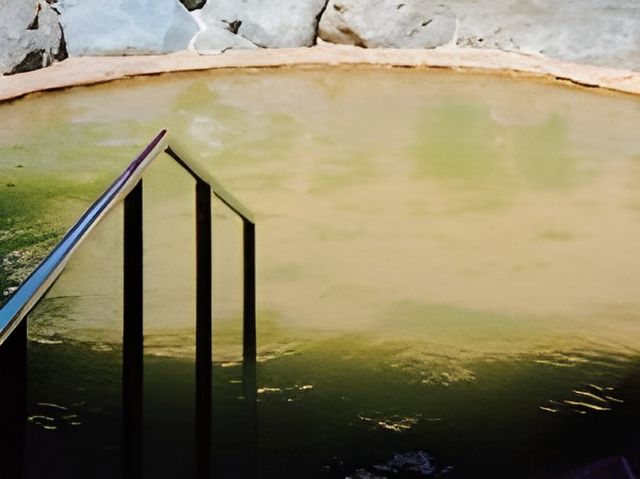 自然光が入る浴室