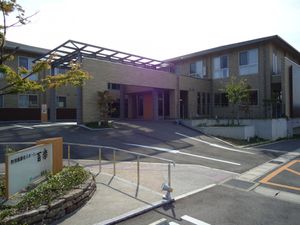 落ち着いたエントランス