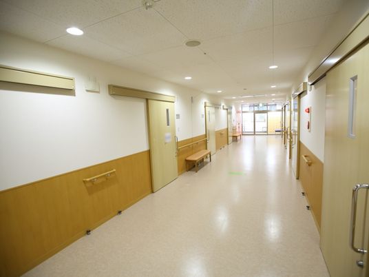 清潔な廊下の風景
