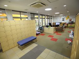共有エリアの居心地の良い一角