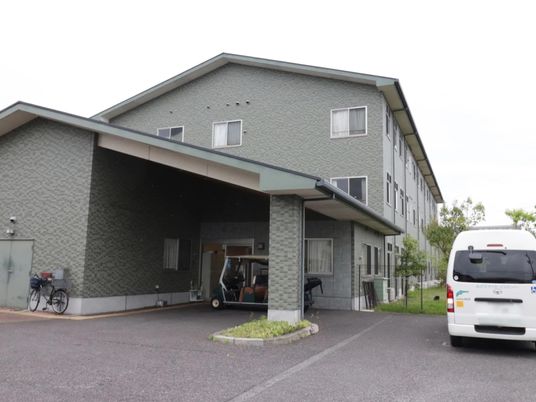 明るいエントランス