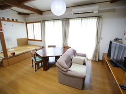 リビング風の共有スペース