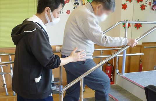 訓練室での支援