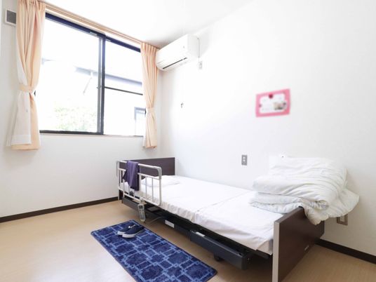 清潔な居室の一角