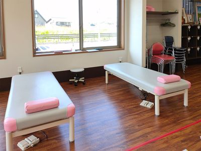 静かな機能訓練室