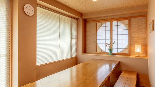 自然光が入る和室