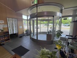 円形のエントランス
