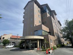 ゆったりとしたエントランス