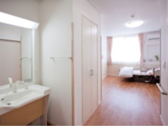 清潔な居室の一角