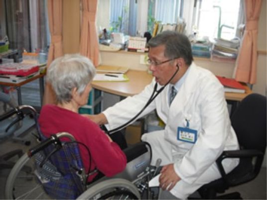 医師と利用者の会話