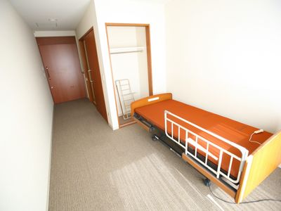 機能的な居室の一角