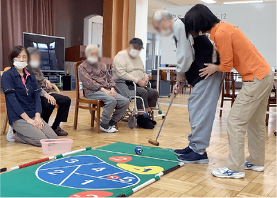 アクティビティ中の室内