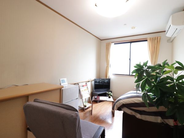 居心地の良い洋室の一角
