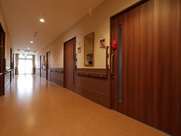 快適な廊下の一角