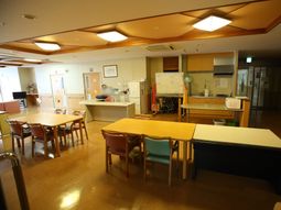 ゆったりした共有スペース