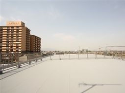 広々とした屋上風景