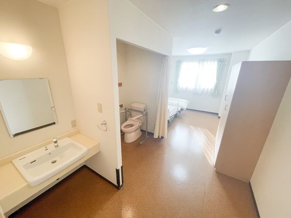 清潔な居室の一角