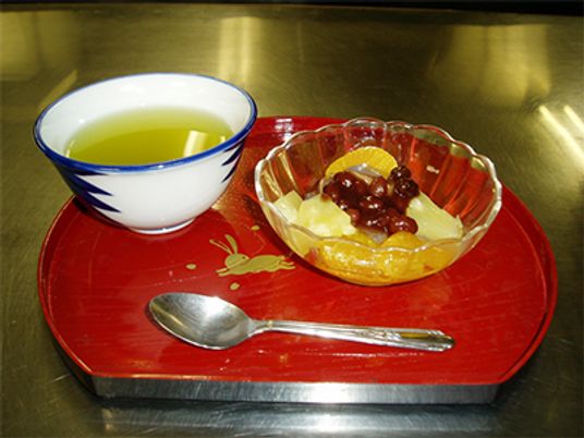 美味しそうな和風デザート