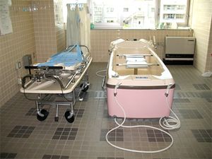 ケア機能が整備された空間