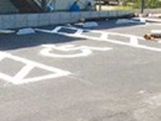 車椅子専用スペース