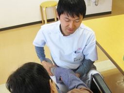 ケアスタッフと利用者